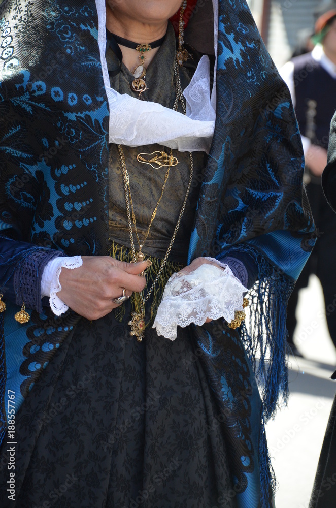 Fototapeta premium Folk of Sardinia