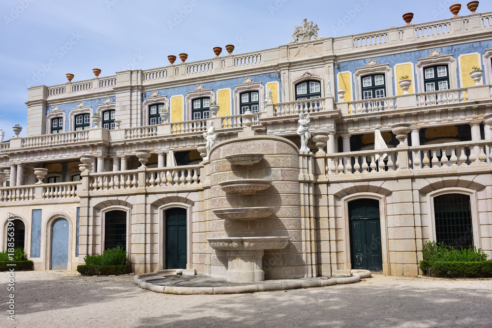 The National Palace of Queluz, Portugal