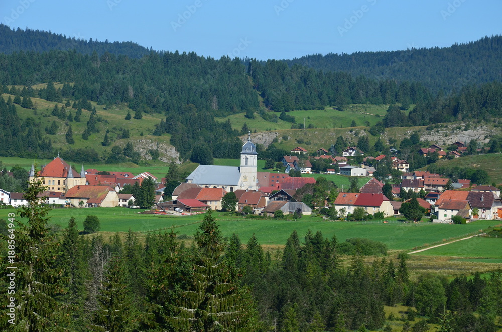 Village de Mouthe (Doubs, 25) 