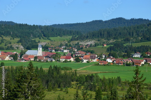 Village de Mouthe  Doubs  25  