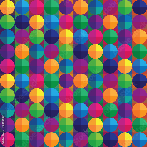 Abstract geometric backgrounds with circles © snyde