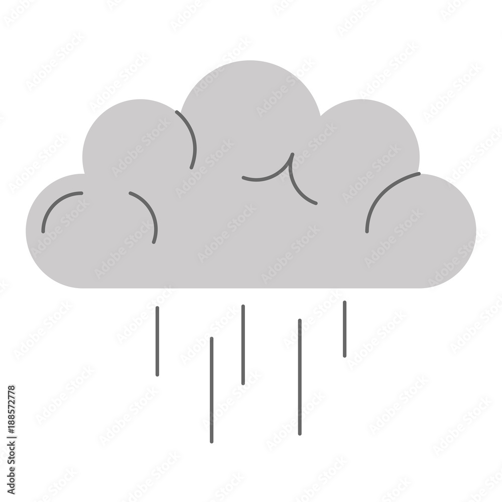 weather cloud rainy icon vector illustration design weather cloud rainy icon vector illustration design