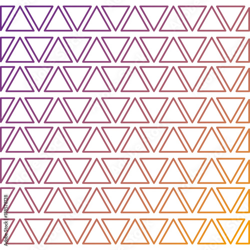 geometric seamless pattern with triangles memphis design vector illustration