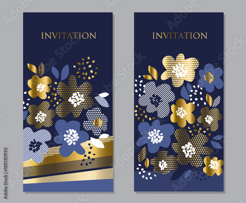 Luxury concept floral patte...