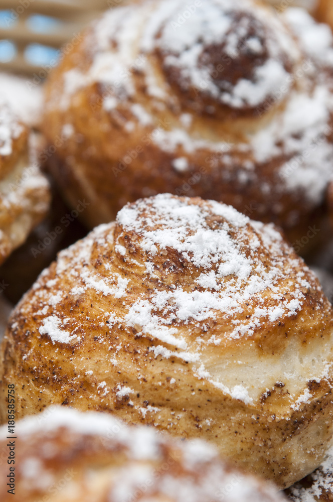 Fresh Sweet Homemade Cinnamon Rolls