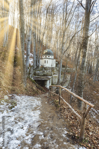 Cross forest complex Bulgaria photo