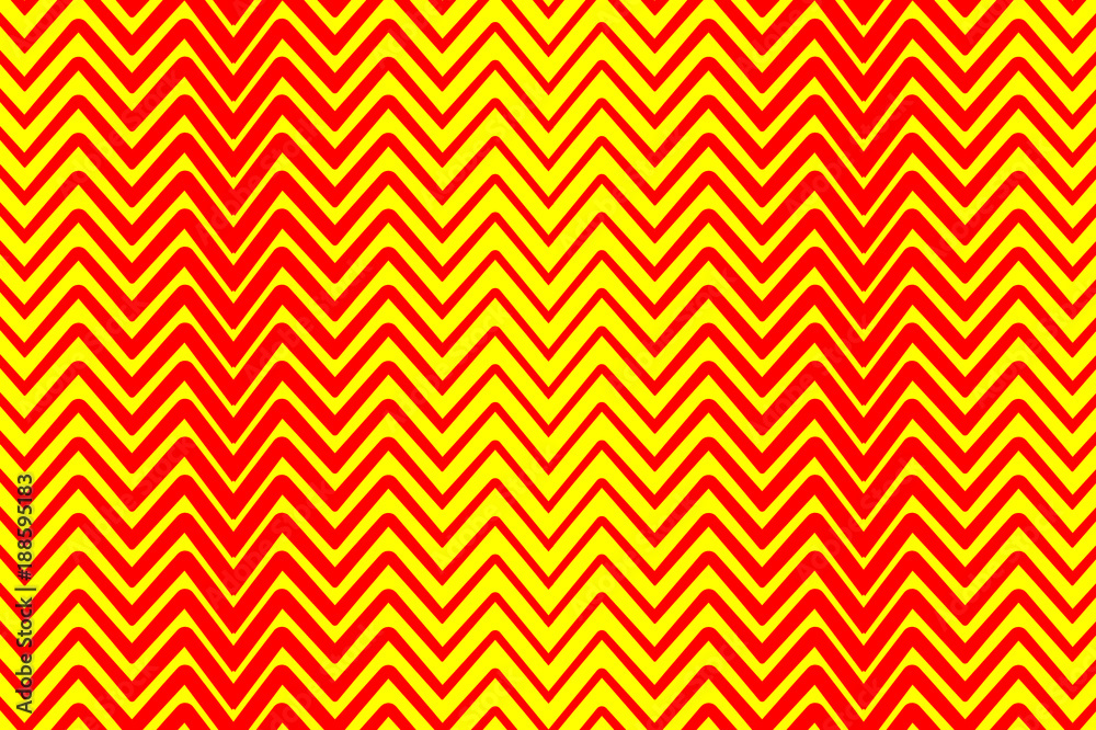 Simple striped background - red and yellow - vector pattern