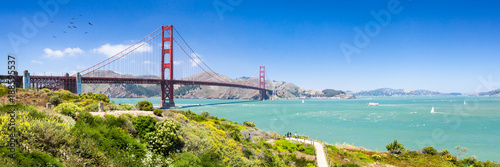 Canvas Print Golden Gate Bridge in San Francisco
