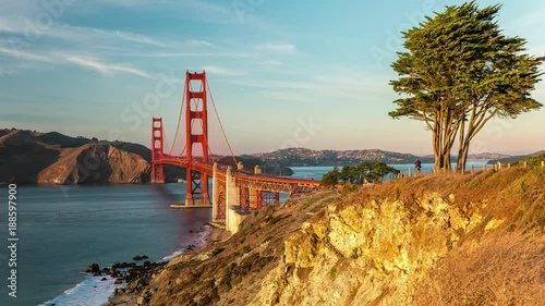 Time Lapse of the Golden Gate Bridge San Francisco