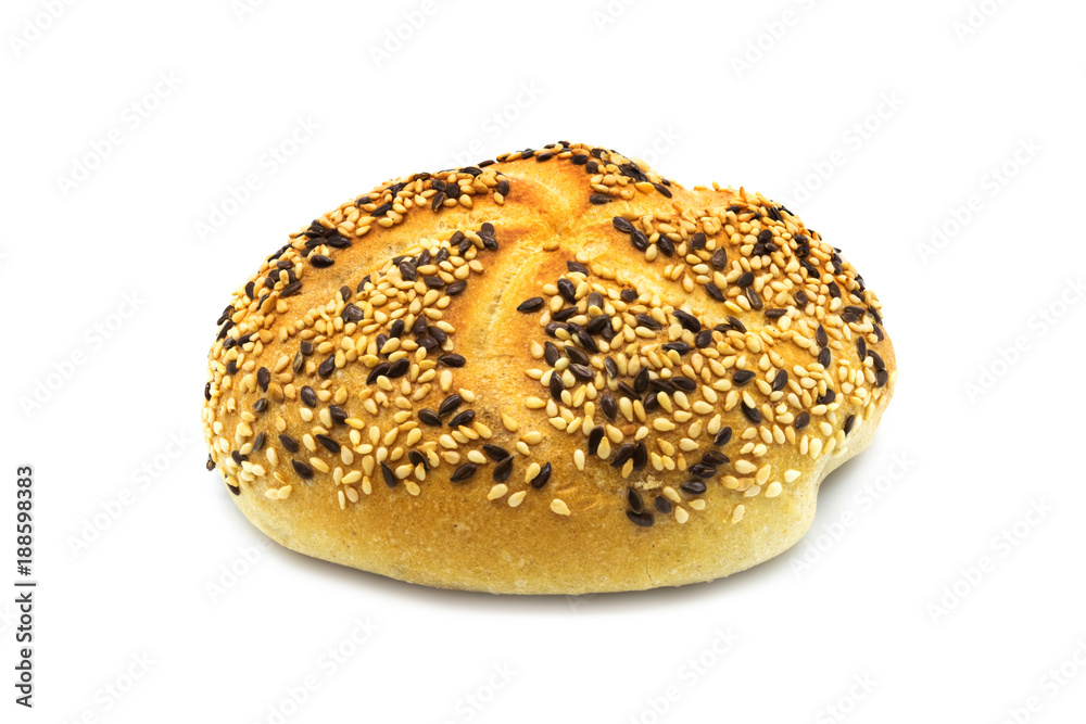 Semmel mit Sesam