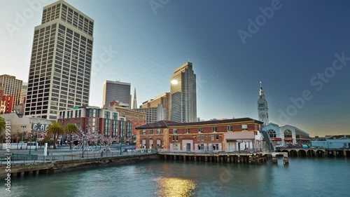 San Francisco, California, United-States Timelapse of the Pier