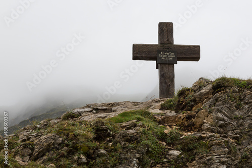 Foto Gipfelkreuz bei der Giglachseehütte