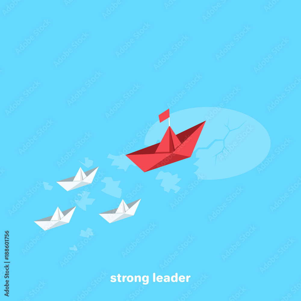 a flotilla of paper ships sails headed by the flagship in the given direction, an isometric image a flotilla of paper ships sails headed by the flagship in the given direction, an isometric image