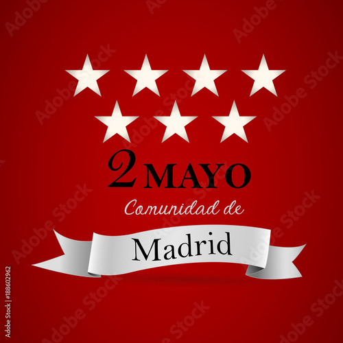Spanish text "May 2, Community of Madrid"