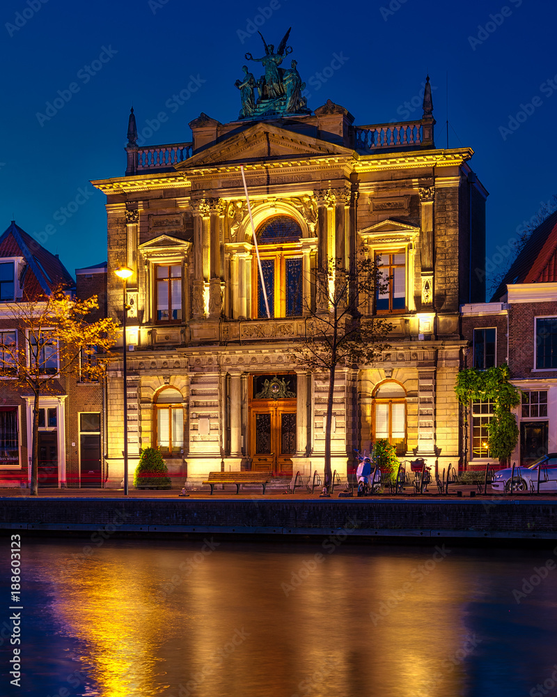 Teyler Museum in Haarlem, The Netherlands.