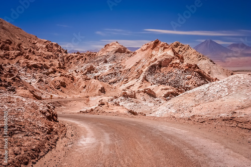 Road through the Moon Valley
