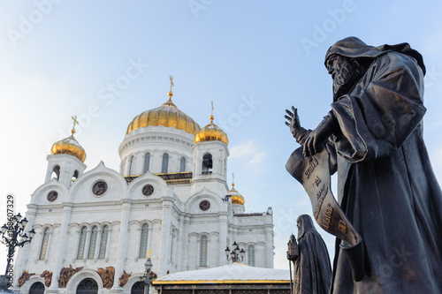 Russian temple in Moscow