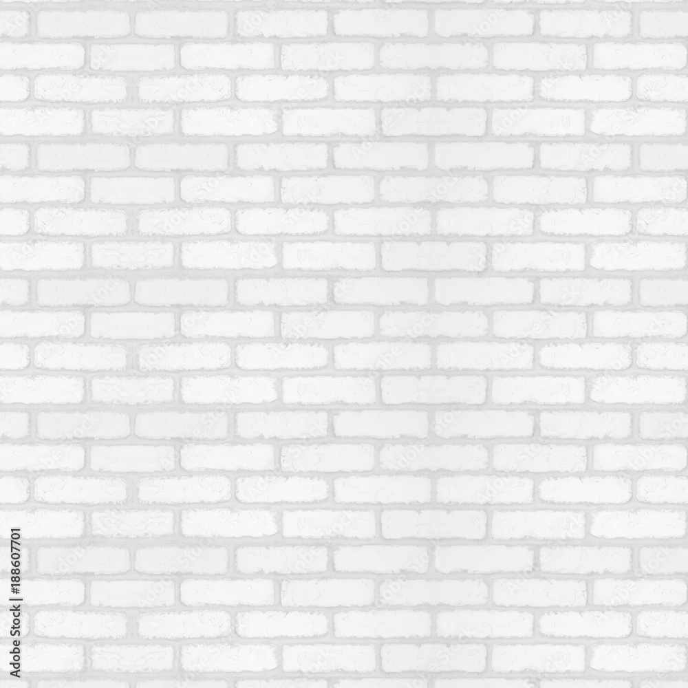 Naklejka premium texture white background decorative brick wall