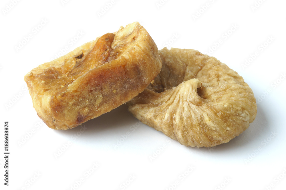 Fruits of figs on a white background, isolate Fruits of figs on a white background, isolate