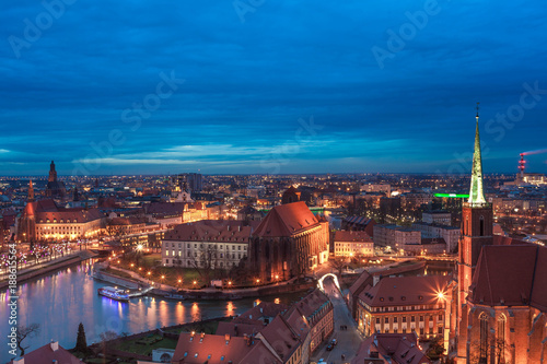 Wroclaw skyline