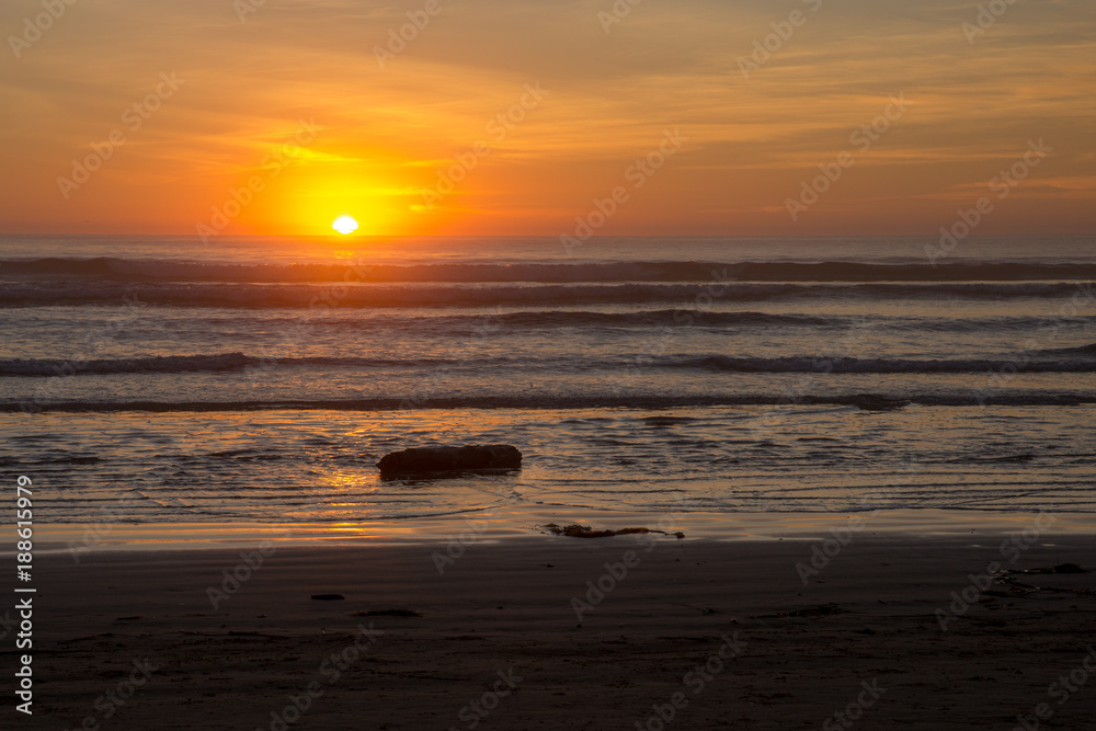 Winter Sunset, Pismo Beach, Central Coast, California