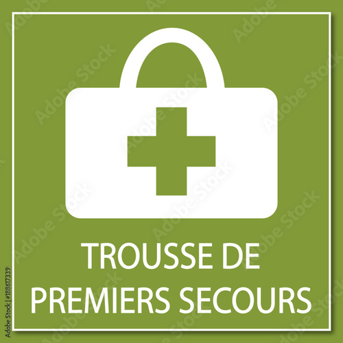 Logo trousse de premiers secours.