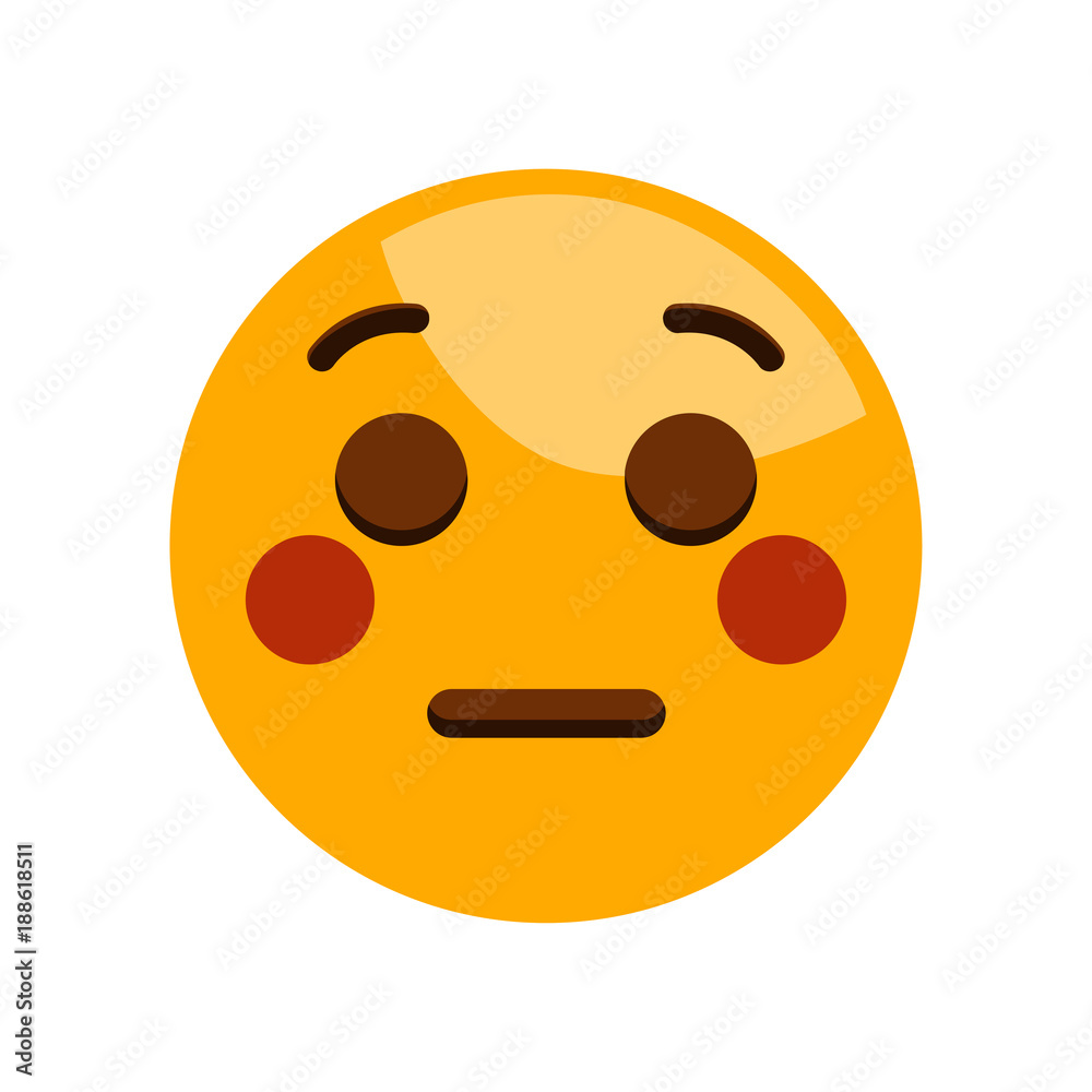 Fototapeta premium Smile icon. Emotion smile. Illustration