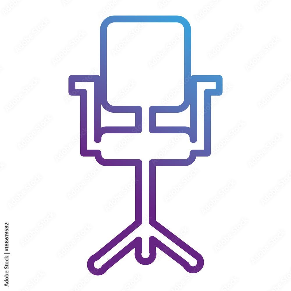 office chair isolated icon vector illustration design office chair isolated icon vector illustration design