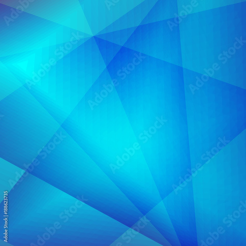 Fototapeta Naklejka Na Ścianę i Meble -  Blue, purple, geometric pattern, triangles background, polygonal design.