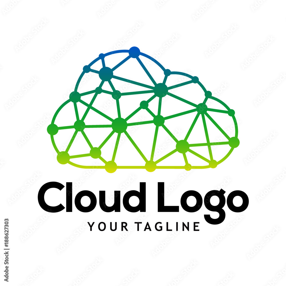 Cloud Logo Template Vector Cloud Logo Template Vector
