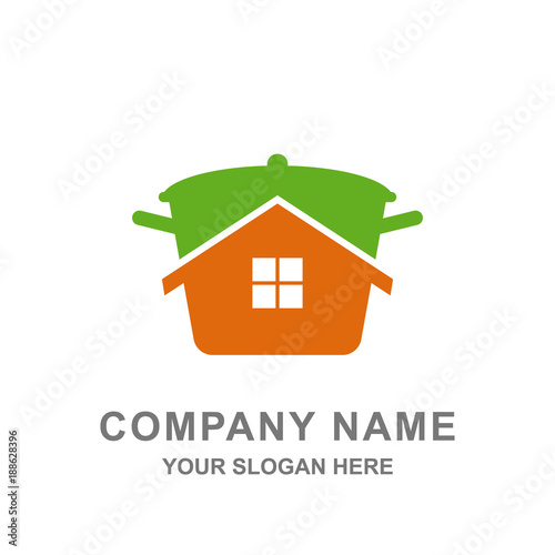 Home Cooking Homemade Food Logo Vector Icon Illustration