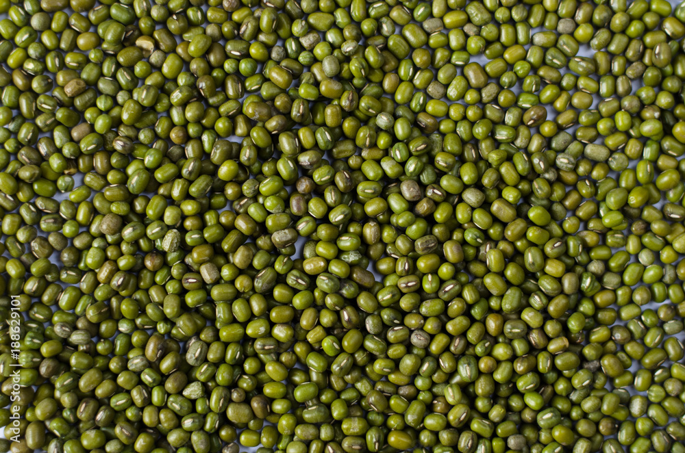 Mung beans isolated on white background. also known as moong bean, green gram, green bean. its in legume family species Mung beans isolated on white background. also known as moong bean, green gram, green bean. its in legume family species