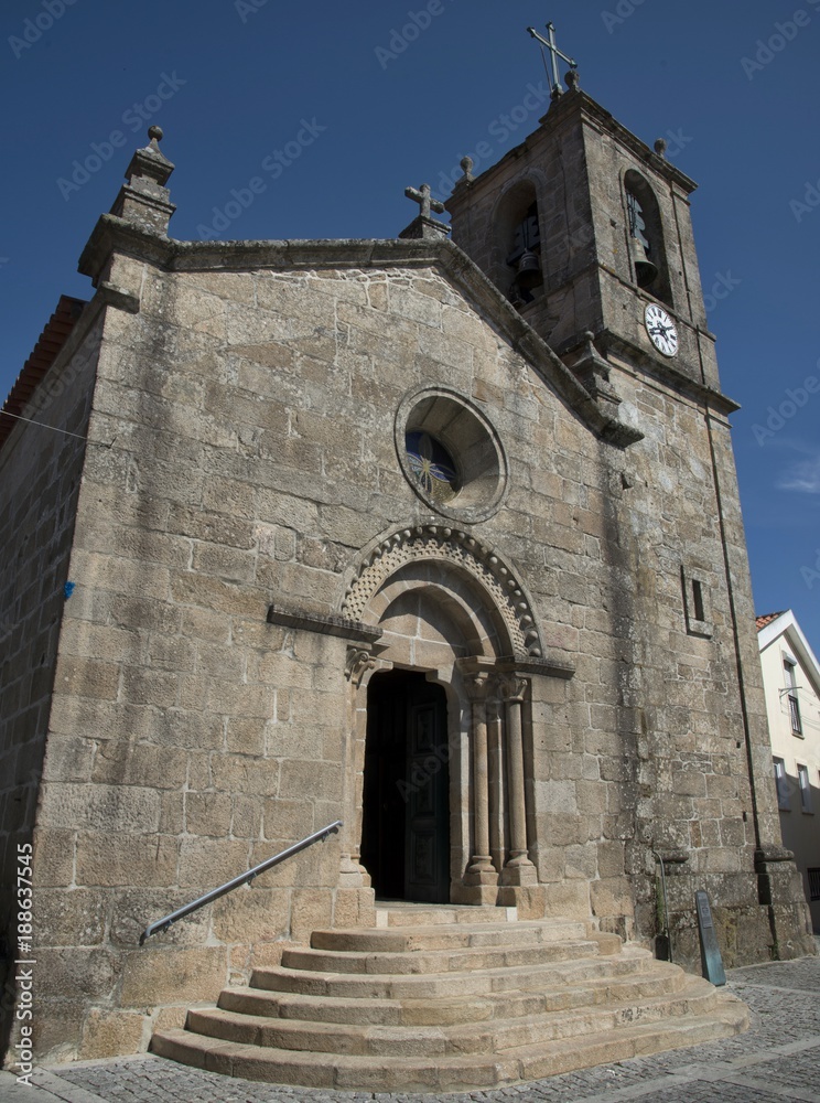 Église romane à Melgaço, Minho, Portugal