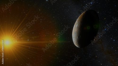 Haumea Dwarf Planet in Kuiper Belt 3