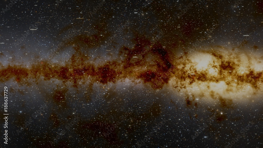Milky Way Interstellar Hyperspace Galactic Center