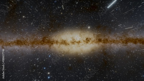 Milky Way Interstellar Hyperspace Slow