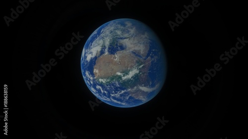 Planet Earth from Space Africa and Middle East © Tyler Hulett