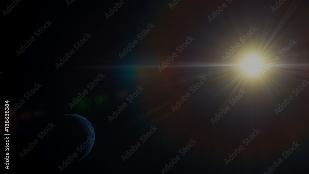 Planet Earth Rotates in Empty Space Planet Earth Rotates in Empty Space