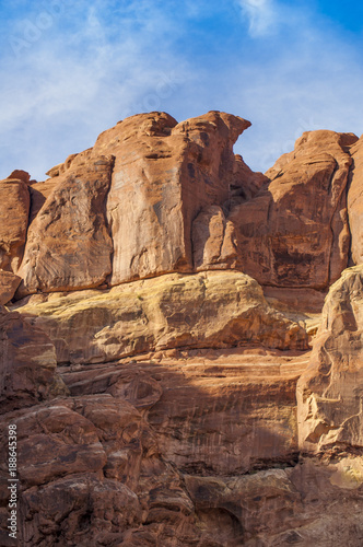 Red Rock Formations at Arches National Park