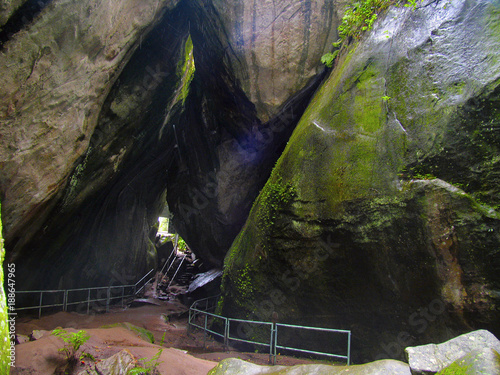 Edakkal Caves Ambukutty Mala, Batheri, Kerala, India photo
