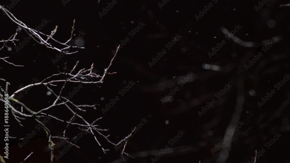 Bad weather, rain and wet snow. reflections night lights. Snowing in the City at Night. Bad weather, rain and wet snow. reflections night lights. Snowing in the City at Night.