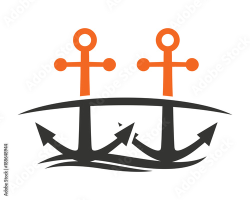 bridge anchor hook navy marine symbol image