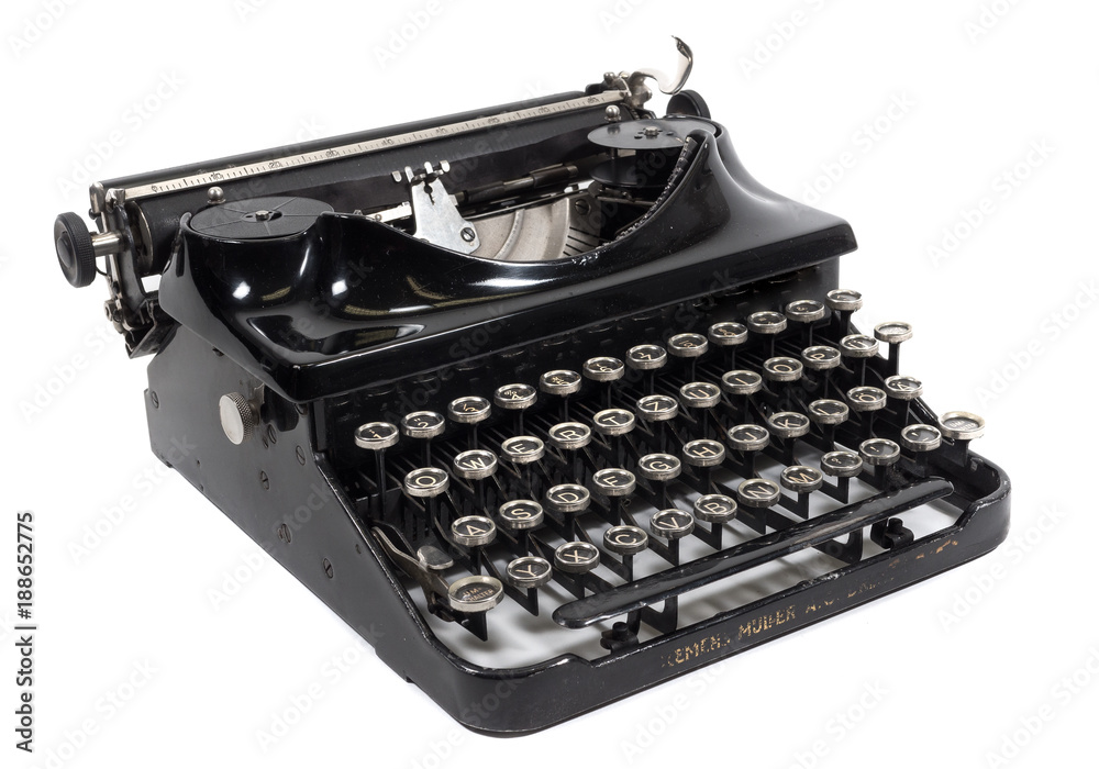 alte antike schreibmaschine Stock-Foto | Adobe Stock