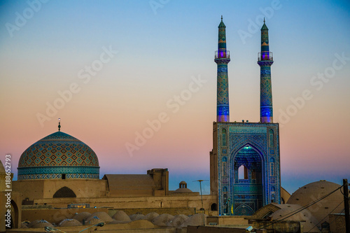 yazd friday mosque photo