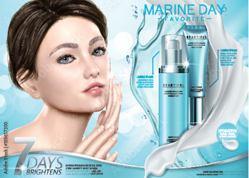 Skin care ads