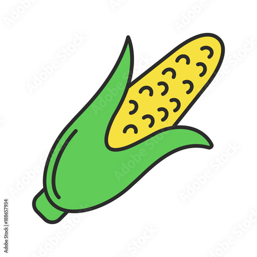Corn color icon