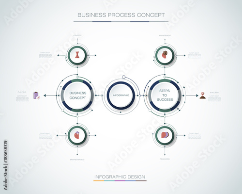 Vector Infographic 3d circle label, template design. Business concept, Infograph with number 3 options, step or processes. Infographic element for layout process diagram,parts,chart,graphic,info graph