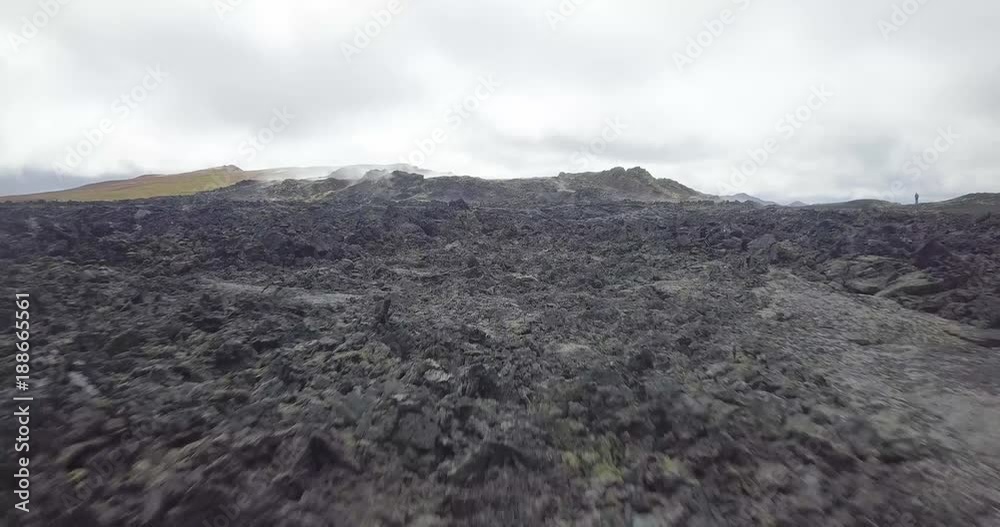 Leirhnjukur lava field
