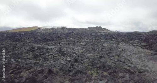 Leirhnjukur lava field photo