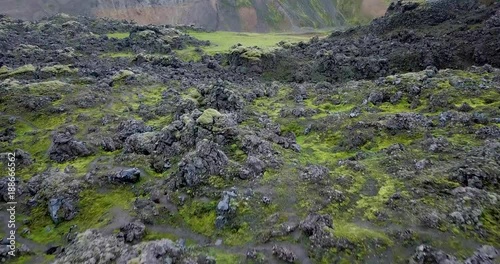 Landamannalaugar lava field photo